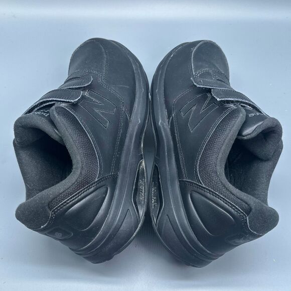 New Balance 813 Men\'s 8 Black Leather Athletic Shoes Lace-Up Walking Sneaker main image 7